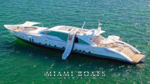 120 Tecnomar Yacht Doubleshot - Luxury Super Yacht in Miami with water slides