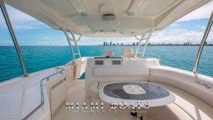 60 feet Sea Ray Sedan Flybridge Yacht Charter and Boat Rental in Miami. The 60' Sea Ray available for yacht rental in Miami Florida.