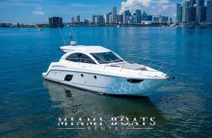 46' Beneteau yacht in Miami. Private yacht charters provided by Miami Boats Rental.