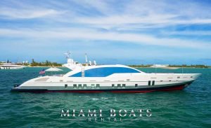 Luxury Yacht Charter in Miami with 120 feet Tecnomar Double Shot