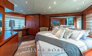 Rent Yacht in Miami - Pershing Luxury yacht 90 ft - Rent a boat in Miami FL9