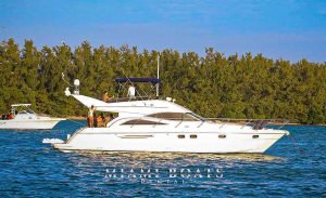 60 Viking Princess Yacht in Miami Beach for Boat Rental
