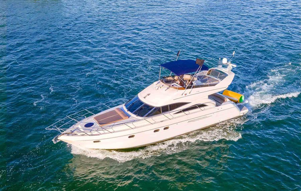 Viking Princess Yacht 60ft in Miami Beach, Florida. Boat Rental in Miami. Boat on the water