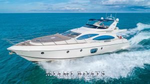 Azimut Yacht Flybridge 68ft - Luxury Yacht on the water in Miami. Best of Life