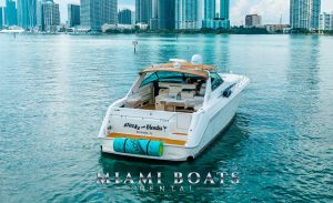 50 ft Sea Ray Stocks and Blondes Yacht Miami 15