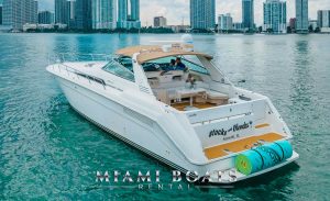 50 ft Sea Ray Stocks and Blondes Yacht Miami 16