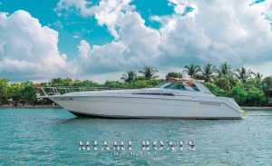 50 ft Sea Ray Stocks and Blondes Yacht Miami 6