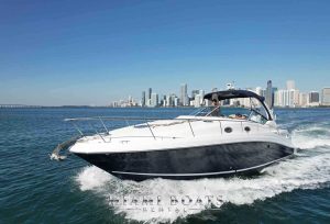 yacht rental and charter experience in Miami - 40' Sea Ray Sundancer