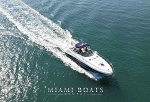 Yacht rental and charter experience in Miami with our 40' Sea Ray Sundancer