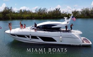 Sunseeker Predator Yacht Miami Rental. Luxury Vacation in Miami with Friends