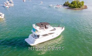 45' Silverton Yacht in Miami available for charter