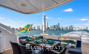 VIP Experience with Miami Boats Rental - on luxury yacht 115' Encore in Miami
